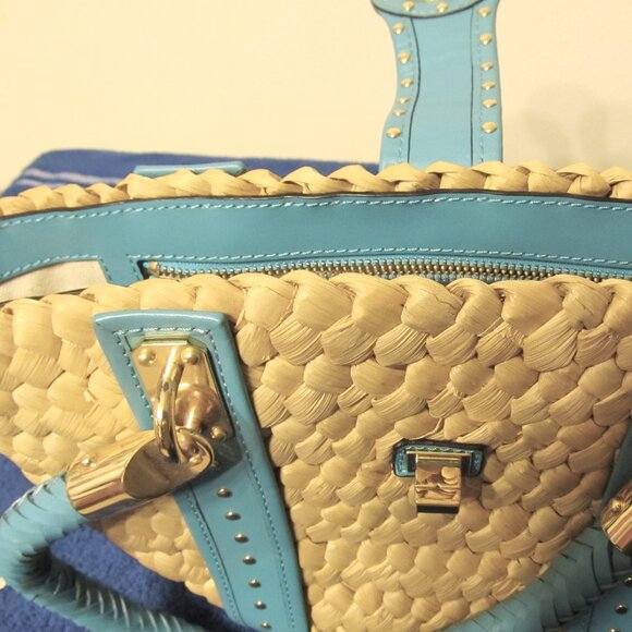Michael Kors Top Straw Handle Bag - Picture 3 of 5